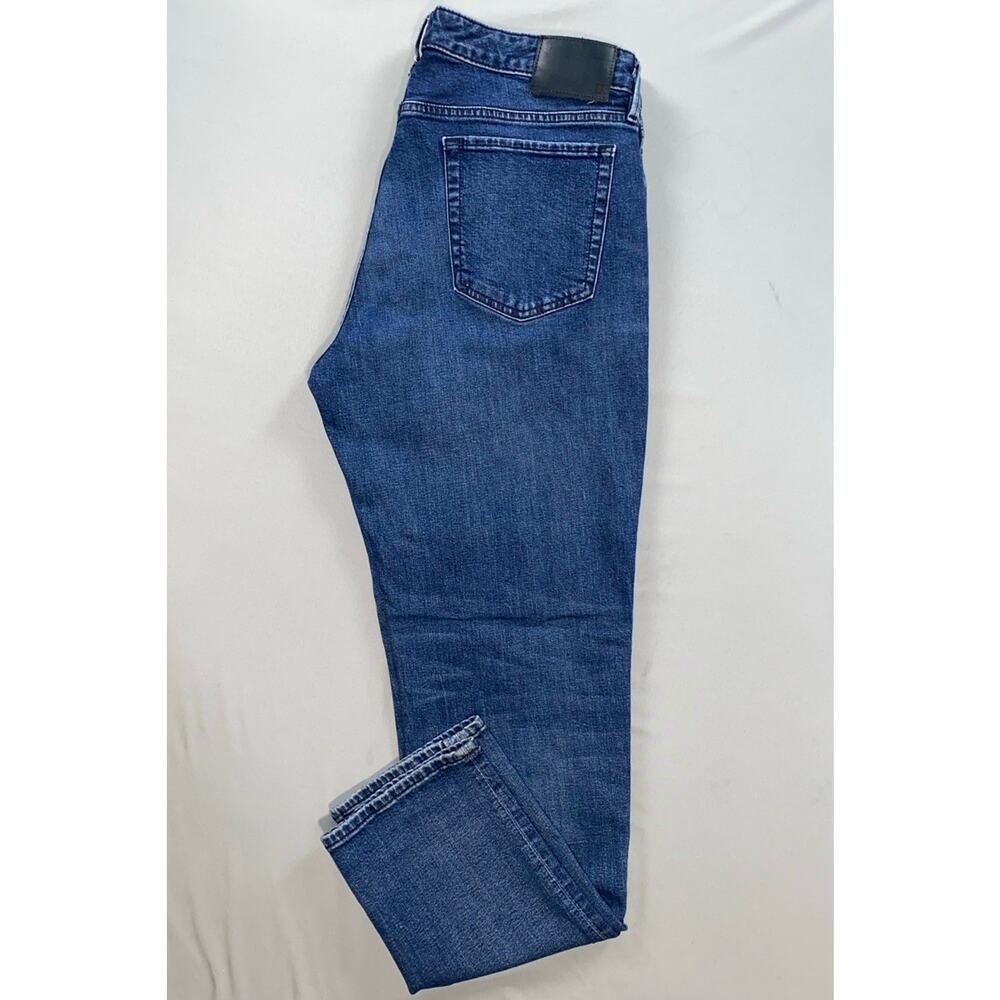 Bonobos Athletic Fit 5-Pocket Stretch Denim Jeans. Medium Wash, Men's 35X33. GUC